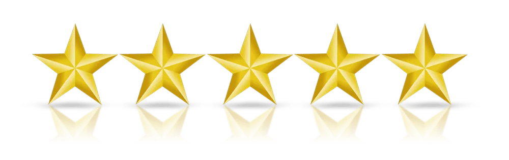 Lipojaro  5-star customer rating badge, symbolizing trusted weight loss supplement effectiveness.