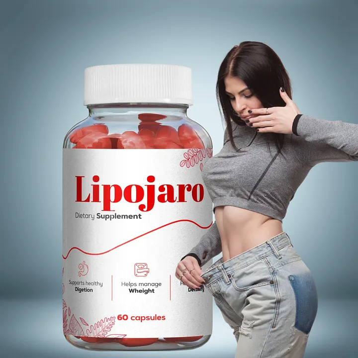 Lipojaro weight loss supplement bottle – Boost metabolism and burn fat